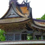 琴浦町赤崎「神崎神社」の龍の彫刻